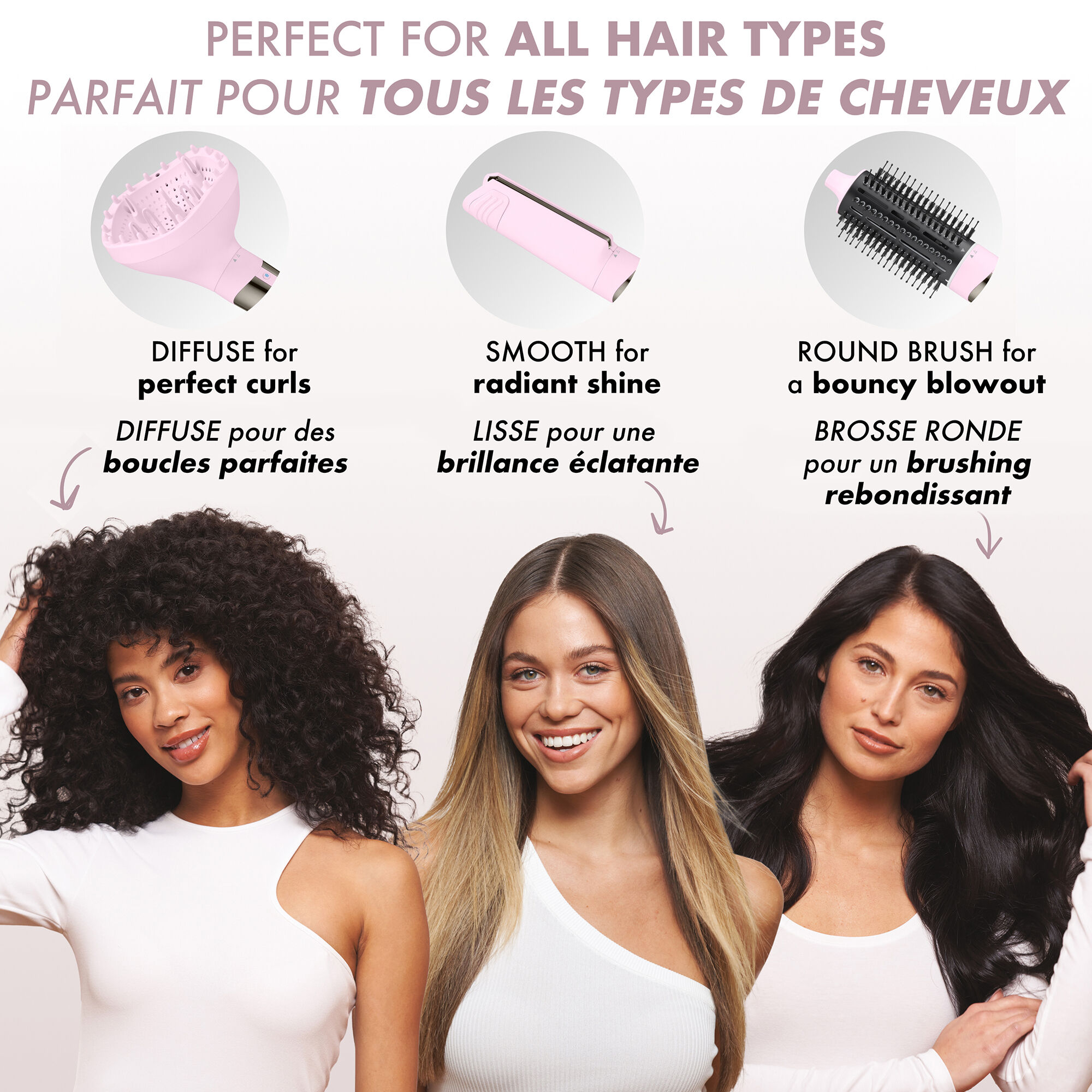 BaBylissPRO® Nano Titanium™ STYLE/SWITCH™ Ionic Multi-Styler